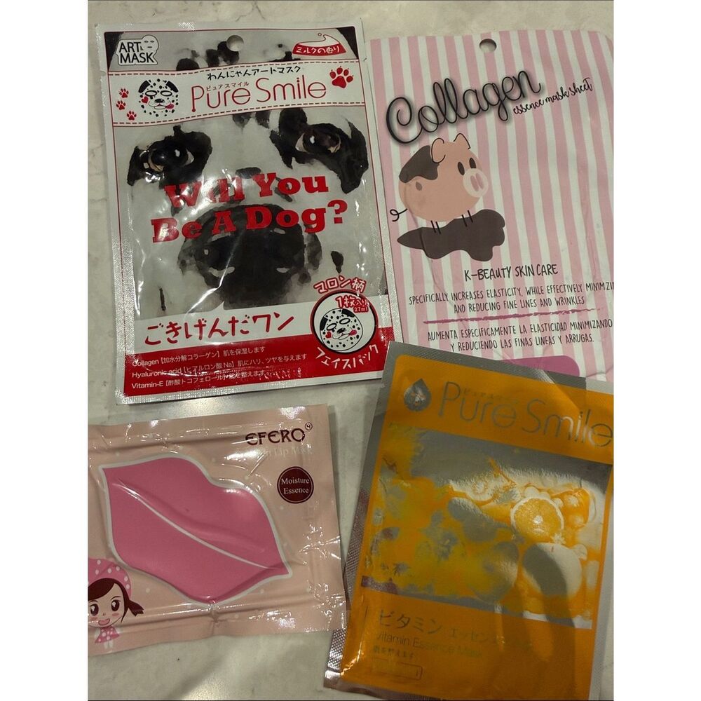 Bundle 3 Masks & 1 Lip Mask